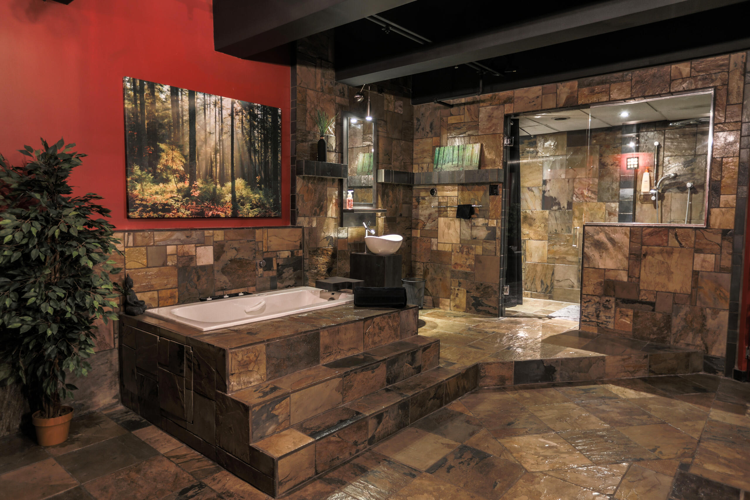 Romantic Downtown Spa Loft Near Rogers Arena in Downtown Edmonton